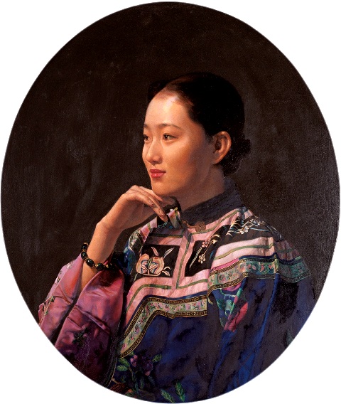 文革期间的著名作品:画家陈衍宁陈衍宁和英国皇室成员在一起陈衍宁