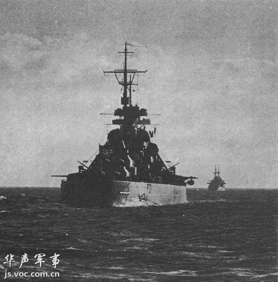 壯觀二戰德國俾斯麥戰列艦高清大圖