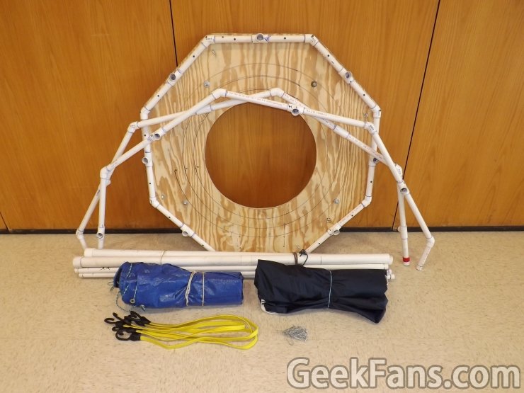 教程diy吐烟圈的巨型空气炮