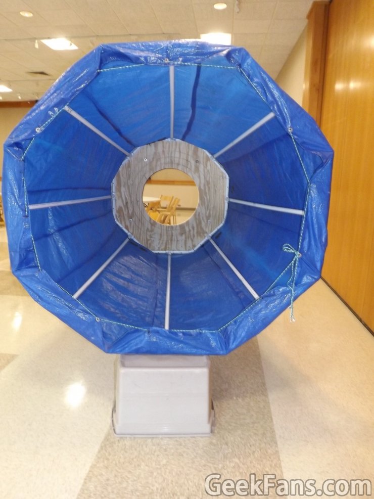 教程diy吐烟圈的巨型空气炮