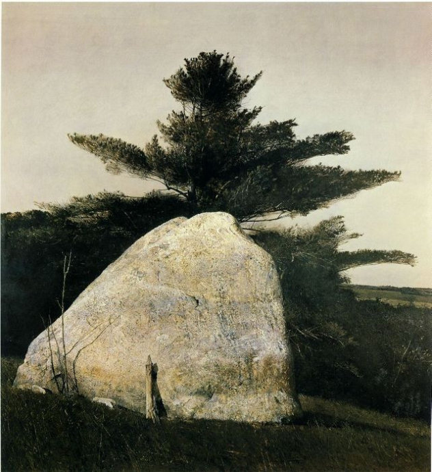 百看不厌安德鲁怀斯的水彩写实作品