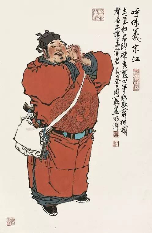 【艺术家专刊】周一新和他的水浒人物世界