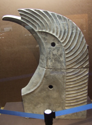 中国古代建筑物正脊上的鸱吻