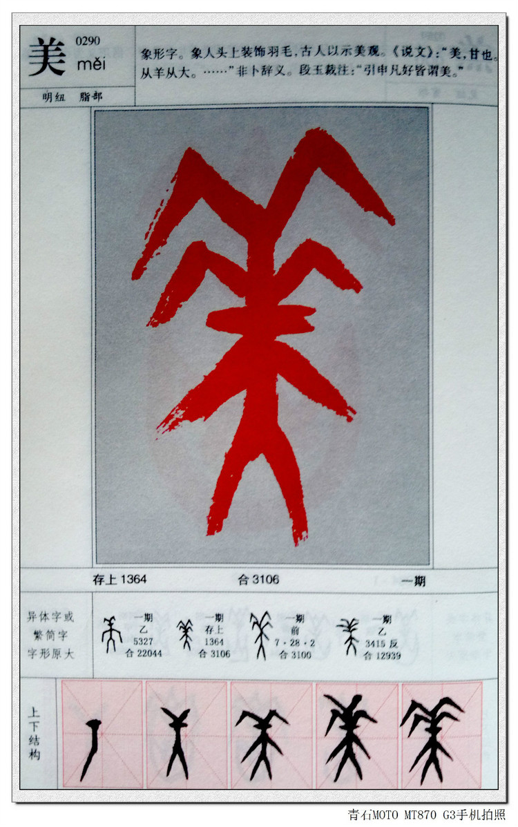 甲骨文书法 (每天一字练习与欣赏)