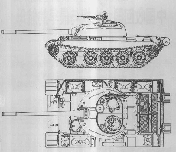 中国的坦克传奇59式中型坦克多图详细分辨各型号