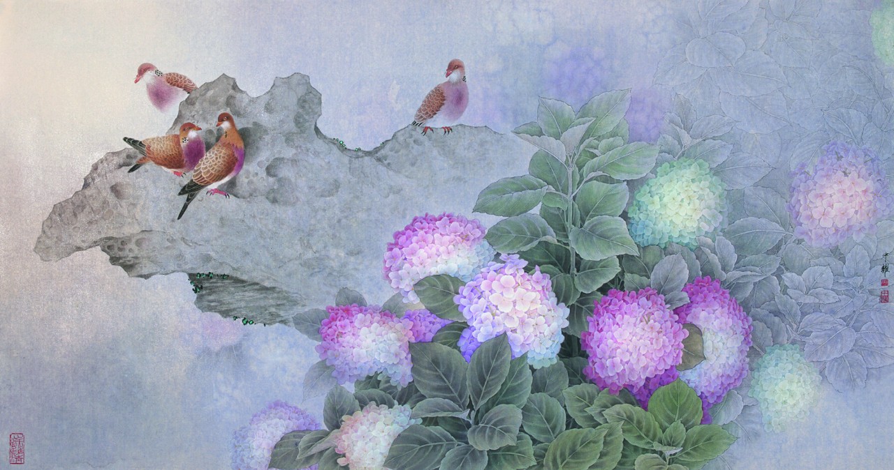 【美仑·艺术家】周中耀:丹墨凝心路未央