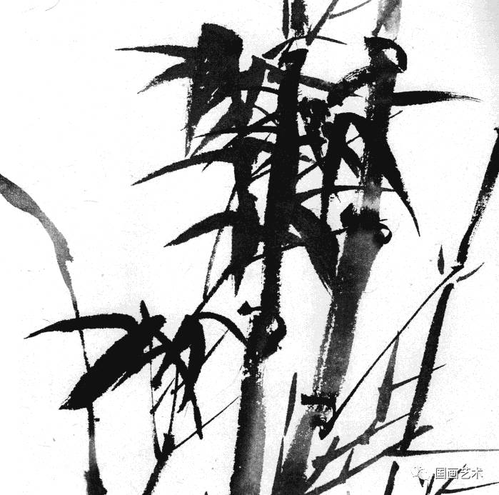 陆维钊画竹课徒稿选页欣赏