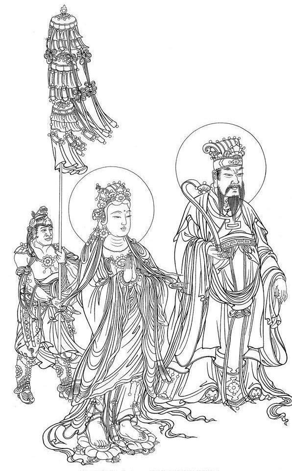 中国民间神话神仙百图