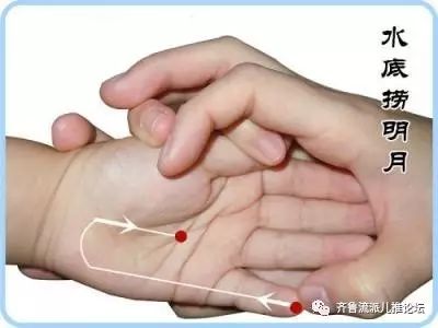 热甚者加水底捞明月,邪入营血者加刺血.