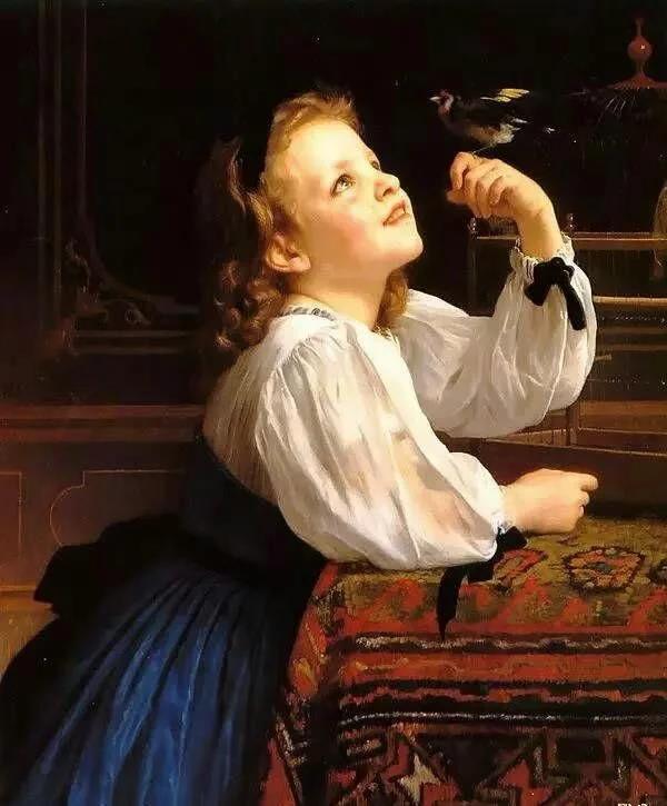 世界著名油画欣赏世界名画里令人怦然心动迷恋的人物赏析