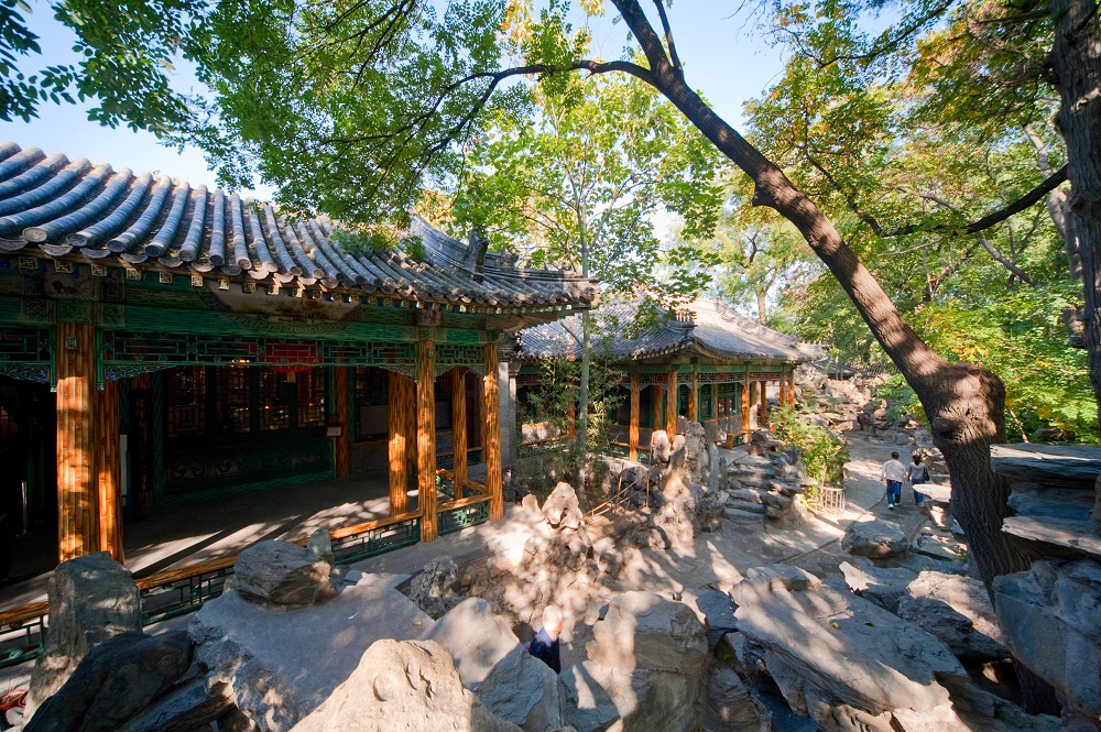 历史名园恭王府后花园