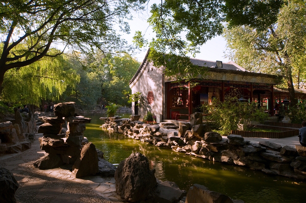 恭王府后花园全景图图片