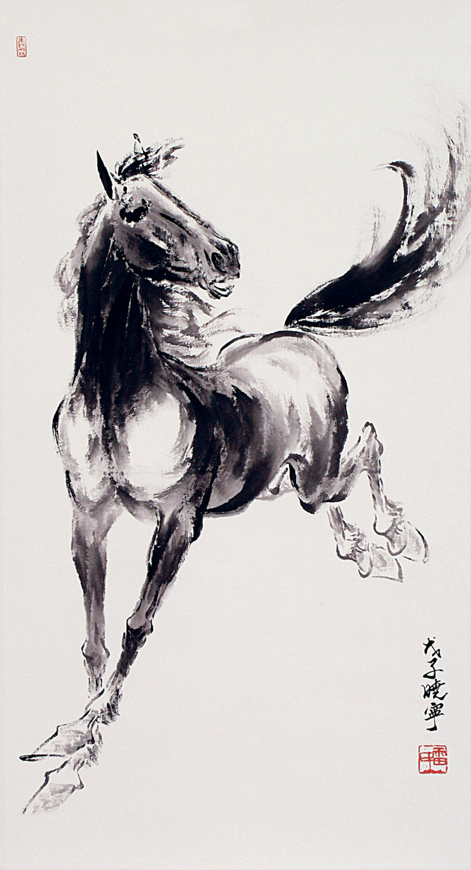 名家绘骏马图169