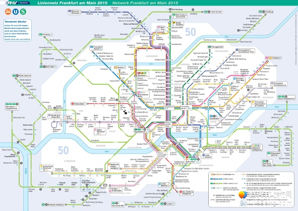 法兰克福地铁攻略