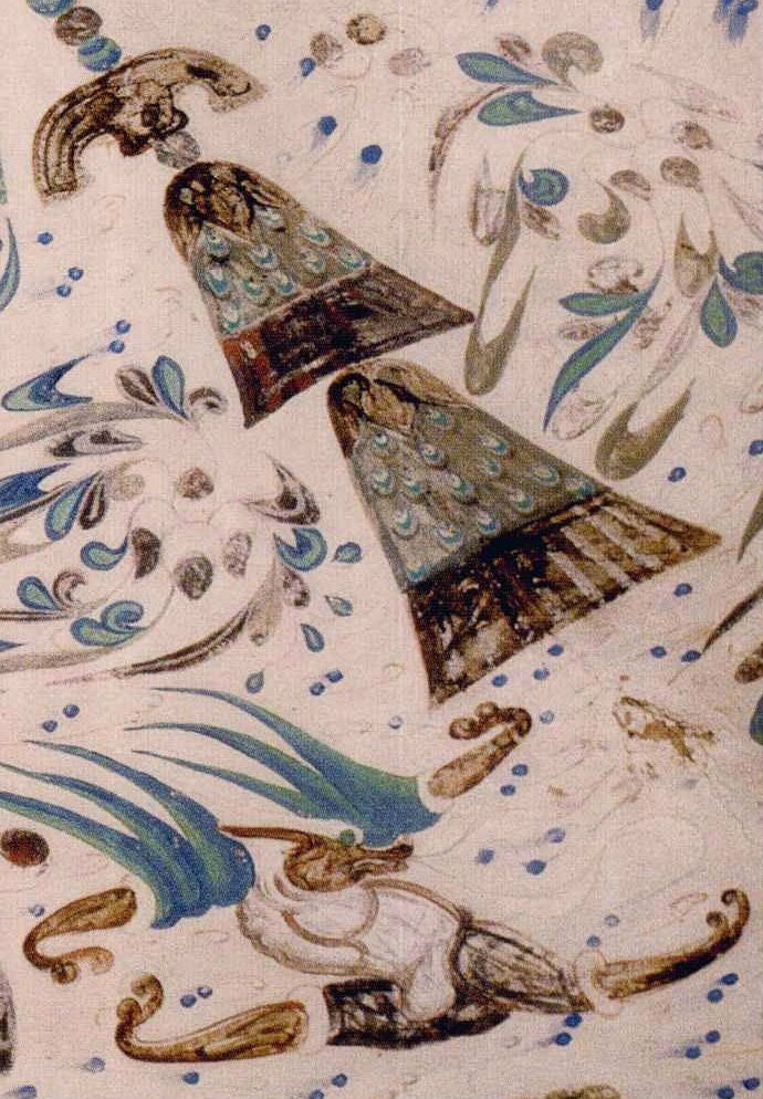 敦煌壁画-西魏-285窟-说法图,连环画与窟顶壮观风云 - 好网角收藏夹