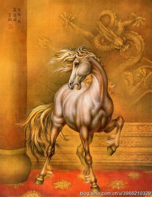 [转载]清乾隆《十骏犬图》《八骏图》欣赏,收藏 - 好网角收藏夹